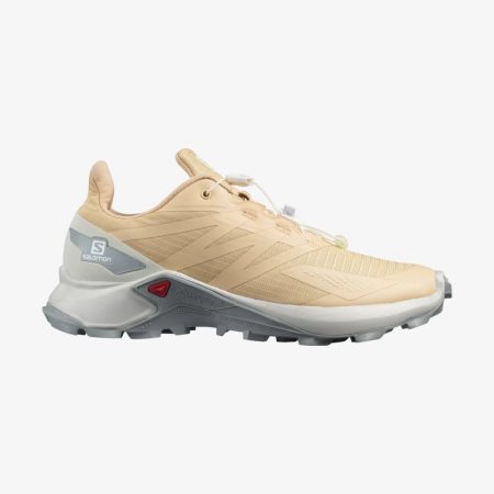 Salomon SUPERCROSS BLAST W Womens Trail Running Shoes Cream UK XCNK